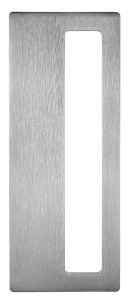 I-4030 didheya SLY rechteckiger Schiebetürgriff zum Kleben H=150mm Edelstahl matt