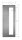 I-4030 didheya SLY rechteckiger Schiebetürgriff zum Kleben H=150mm Edelstahl matt