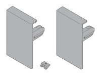 ZIF.71M0 TANDEMBOX antaro Fronthalter, Höhe M, für Innenschubkasten, links/rechts, seidenweiß/weißgrau