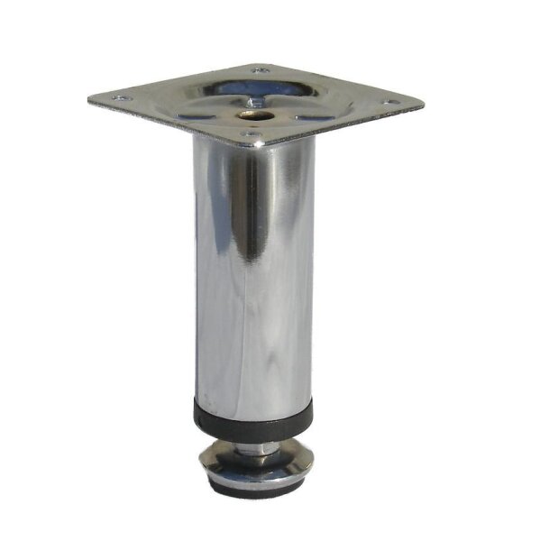 3100.236 Möbelfuß 100mm Chrom poliert D=30mm