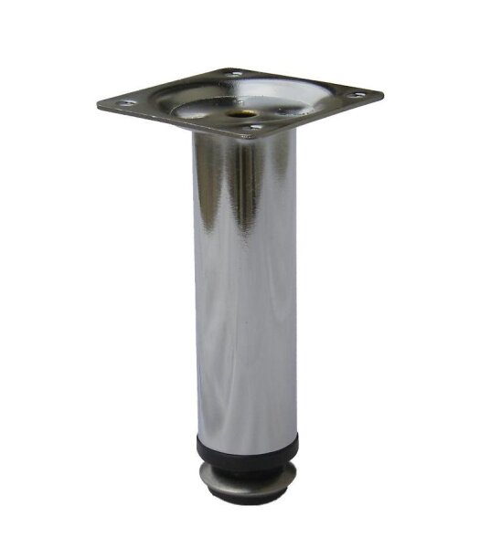 3125.236 Möbelfuß 125mm Chrom poliert D=30 mm