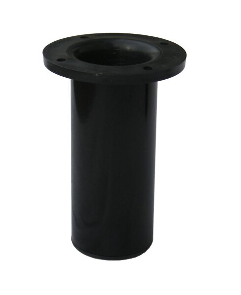 5125.266 Möbelfuß 125mm schwarz D=50mm