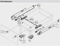 TANDEM TIP-ON Synchronisierung Welle für C-Schienen