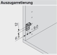 295.5600 TANDEM/MOVENTO Auszugsarretierung