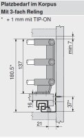 ZTU.00D0 TANDEM/MOVENTO Tablareckstütze für...