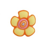 MK.C Möbelknopf Möbelgriff Blume gelb