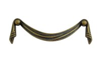 Eton Möbelgriff BA 64-96mm, Antik Messing