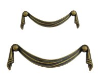 Eton Möbelgriff BA 64-96mm, Antik Messing