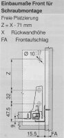 ZRR.5200 TANDEMBOX antaro Flexibler Relinghalter