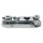 175H4100 CLIP Montageplatte, gerade (20/32 mm), 0 mm, Stahl, vormontierte Systemschrauben, HV: Exzenter
