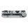 175H410Z CLIP Montageplatte, gerade (20/32 mm), 0 mm, Stahl, vormontierte Systemschrauben, HV: Exzenter, für Mittelanschlag