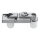 177H5100 CLIP Montageplatte, gerade (20/32 mm), 0 mm, Zink, Einpressen, HV: Exzenter