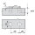 177H5100 CLIP Montageplatte, gerade (20/32 mm), 0 mm, Zink, Einpressen, HV: Exzenter