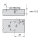 174H7130E CLIP Montageplatte, 3 mm, Stahl, EXPANDO, HV: Exzenter