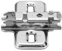 173L6100 CLIP Montageplatte, 0 mm, Stahl, Spax-Schrauben,...