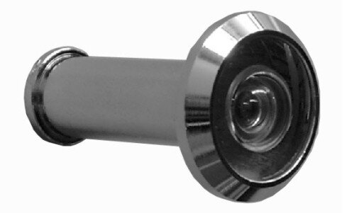 118865 180° Türspion, Ø12 mm, Türstärke 35-60 mm, Verchromt