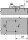 193L6100 MODUL Montageplatte, kreuz, 0 mm, Stahl, Spax-Schrauben, HV: Langloch
