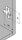 194E6130.ED MODUL Montageplatte, kreuz, 3 mm, Stahl, EXPANDO, HV: Langloch