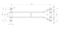 S-4041 GLASHALTER FÜR DIE KÜCHE, BAR CHROM