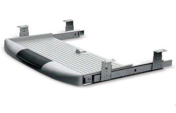 Tastaturauszug grau mit Ablageschale
