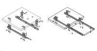 Tastaturauszug grau mit Ablageschale