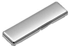 Scharnier-Abdeckkappe für  Cristallo und gekröpfter/hochgekröpfter Bandarm MODUL 100°-Scharnier