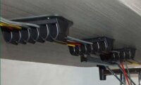 Exit - Kabelklemme 135mm schwarz/grau