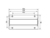 Exit - Kabelklemme 135mm schwarz/grau