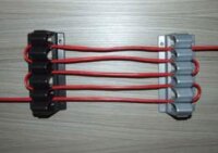 Exit - Kabelklemme 135mm schwarz/grau