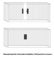 102303 Rollladenschloss mit Doppelhaken, horizontal