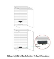100413 Gegenstück für Rollladenschloss mit Doppelhaken, für Einzelrollladen