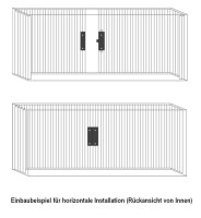 102037 Gegenstück für Rollladenschloss mit Doppelhaken, für Doppelrollladen