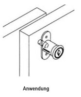101862 Druckzylinder-Gehäuse, vernickelt