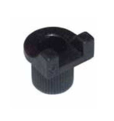 102051 Buchse mit Anschlag für Glastür-Stiftschloss