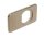 101645 Anschlagplatte für Hebelschloss, 53x30 mm, vernickelt