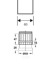 Set Tischbeine 870mm Inbus Edelstahl Finish