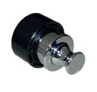 3766 MOBY Druckknopf Chrom poliert/Edelstahl Finish inkl...