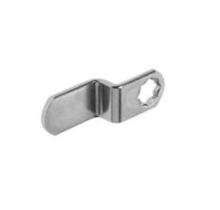 100539 Riegel gekröpft für Hebelschlösser, 40mm, verzinkt