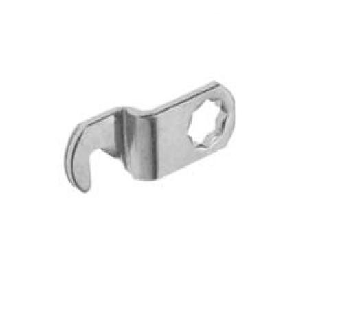 102814 Riegel gekröpft mit Haken für Hebelschlösser, 30mm
