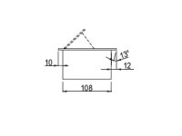 Tele 010 Versenkbare Tischsteckdose Deskop Power 3fach Strom