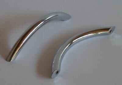 2510.436 SEGMENTBOGENGRIFF STAHL D10x128mm, Glanz verchromt