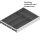 ZC7S450BS3 AMBIA-LINE Besteckeinsatz, für LEGRABOX / MERIVOBOX, Kunststoff / Stahl, 4 Besteckfächer, NL=450 mm, Breite=300 mm