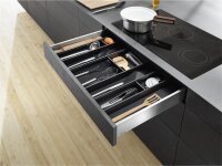 ZC7S450RS1 AMBIA-LINE Rahmen, für LEGRABOX/MERIVOBOX Schubkasten, Stahl, NL=450 mm, Breite=100 mm