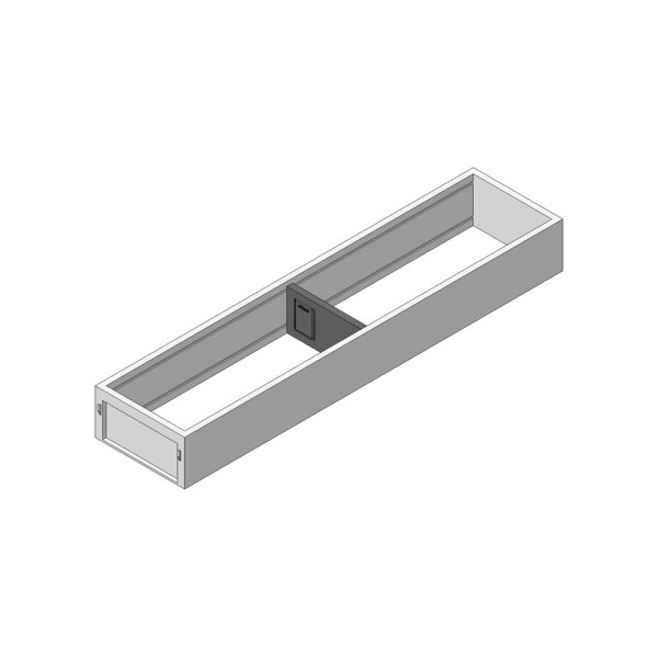ZC7S550RS1 AMBIA-LINE Rahmen, für LEGRABOX/MERIVOBOX Schubkasten, Stahl, NL=550 mm, Breite=100 mm