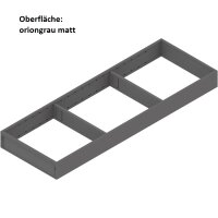 ZC7S600RS2 AMBIA-LINE Rahmen, für LEGRABOX/MERIVOBOX Schubkasten, Stahl, NL=600 mm, Breite=200 mm