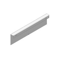 ZC7A0U0M AMBIA-LINE Holzrückwandadapter, für LEGRABOX/MERIVOBOX Schubkasten Höhe M, Stahl