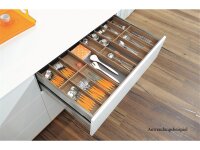 ZC7S450RH1 AMBIA-LINE Rahmen, für LEGRABOX/MERIVOBOX, Holzdesign, NL=450 mm, Breite=100 mm