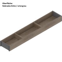 ZC7S600RH1 AMBIA-LINE Rahmen, für LEGRABOX/MERIVOBOX, Holzdesign, NL=600 mm, Breite=100 mm