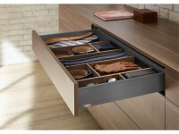 ZC7S450RH2 AMBIA-LINE Rahmen, für LEGRABOX/MERIVOBOX, Holzdesign, NL=450 mm, Breite=200 mm