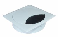 Kabeldurchlass Exit Q Weiß 80mm